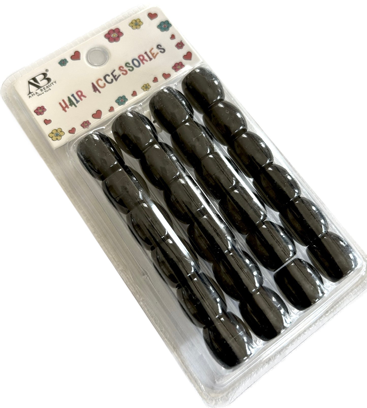 Black Jumbo Beads