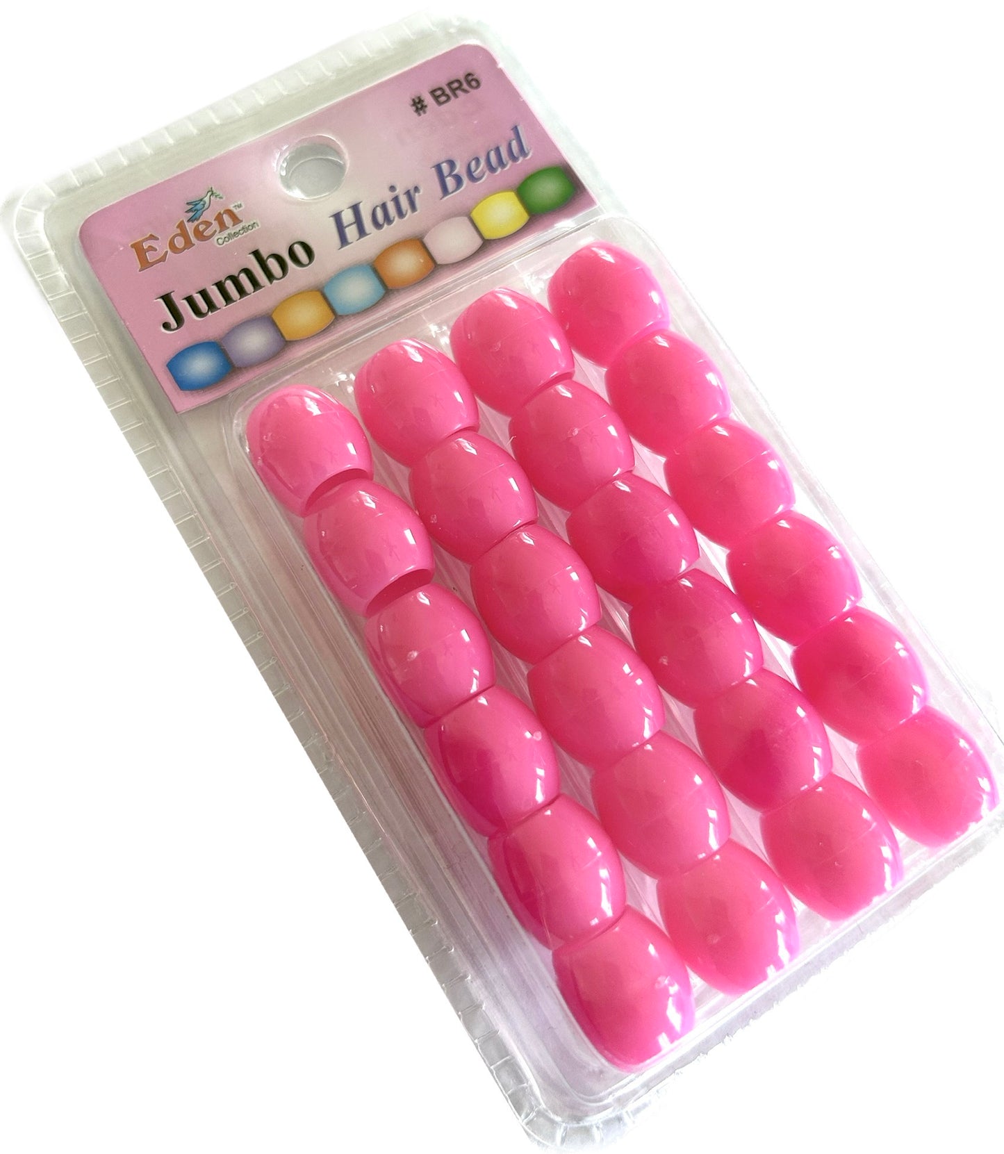 Hot Pink Beads - Jumbo