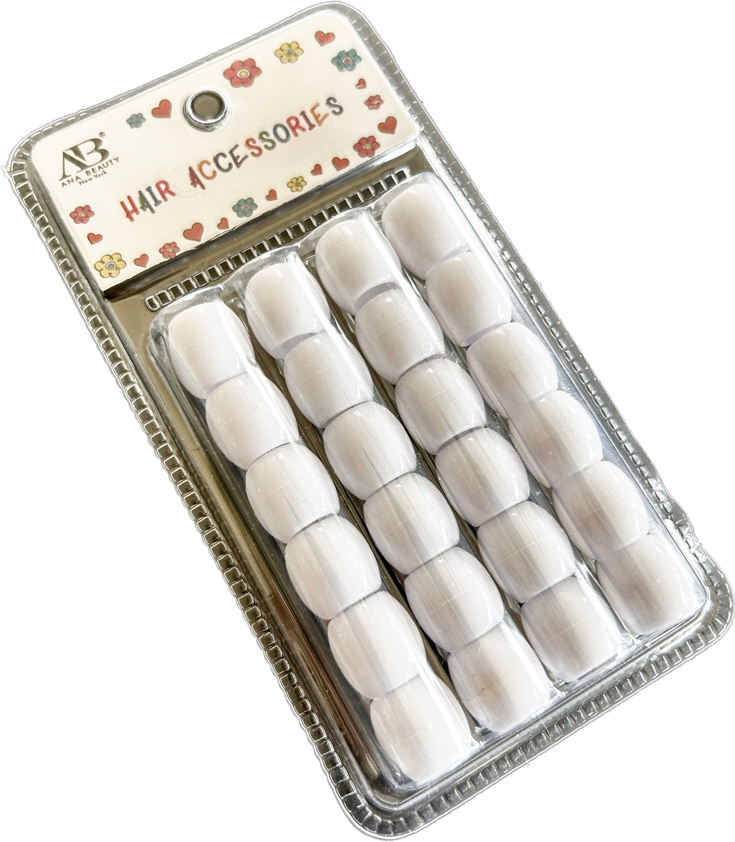 White Beads- Jumbo