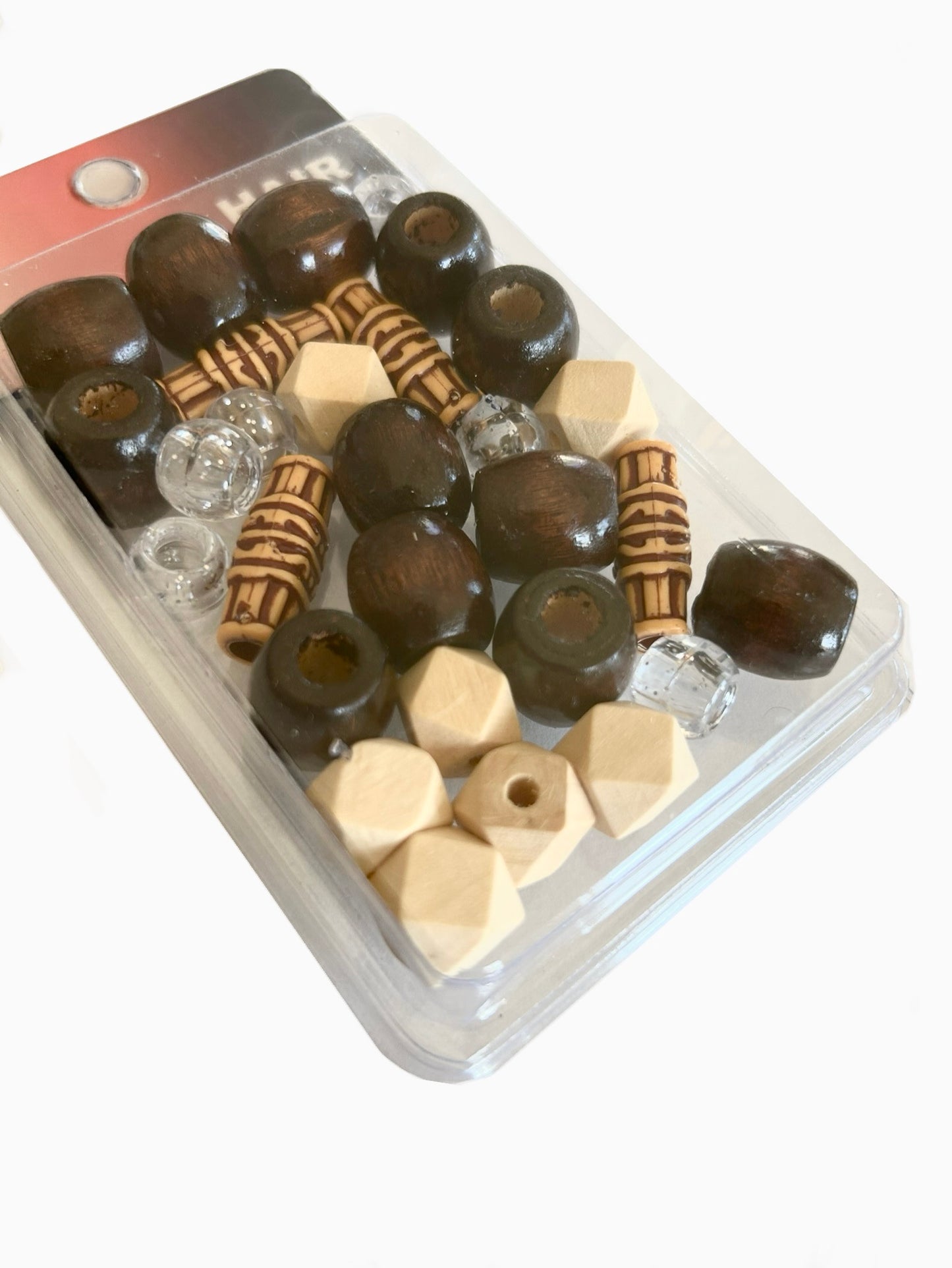 Wooden Beads- Dark Brown