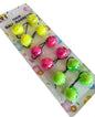Marble Pink Green Yellow- 25mm Hair Ballies