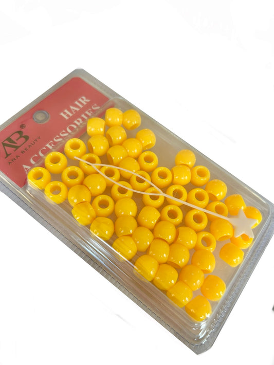 Mustard Yellow Beads - Medium
