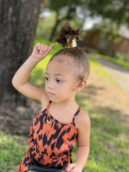 Gold Genie Hair Clamp Ponytail Holder