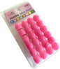 Hot Pink Beads - Jumbo