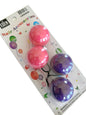 Purple Pink 40mm Hair Ballies 2 pieces