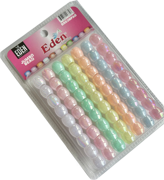 Jumbo Pastel Rainbow Beads - Large Pack
