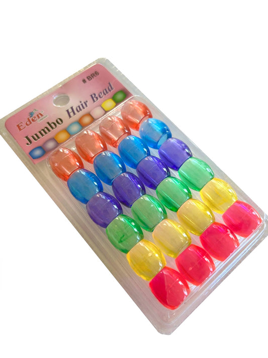 Transparent Rainbow Beads - Jumbo